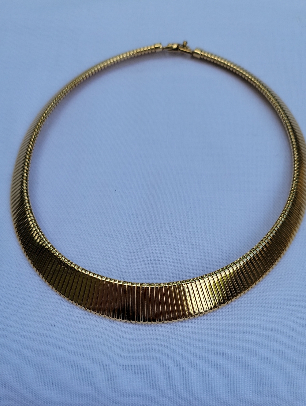 Vintage Monet - Gold-Tone Women's Herringbone Collar Necklace